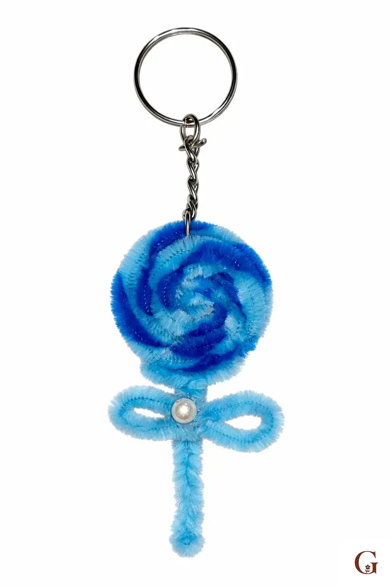 Candy Keychain | Small Surprise Gift for Sister - Handmade with love by GulNest