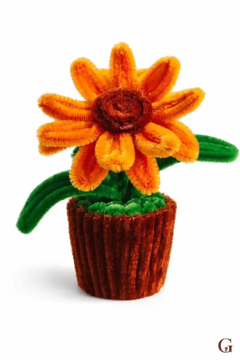 Mini Sunflower Pot | Anniversary Gift for Best Friend - Handmade with love by GulNest