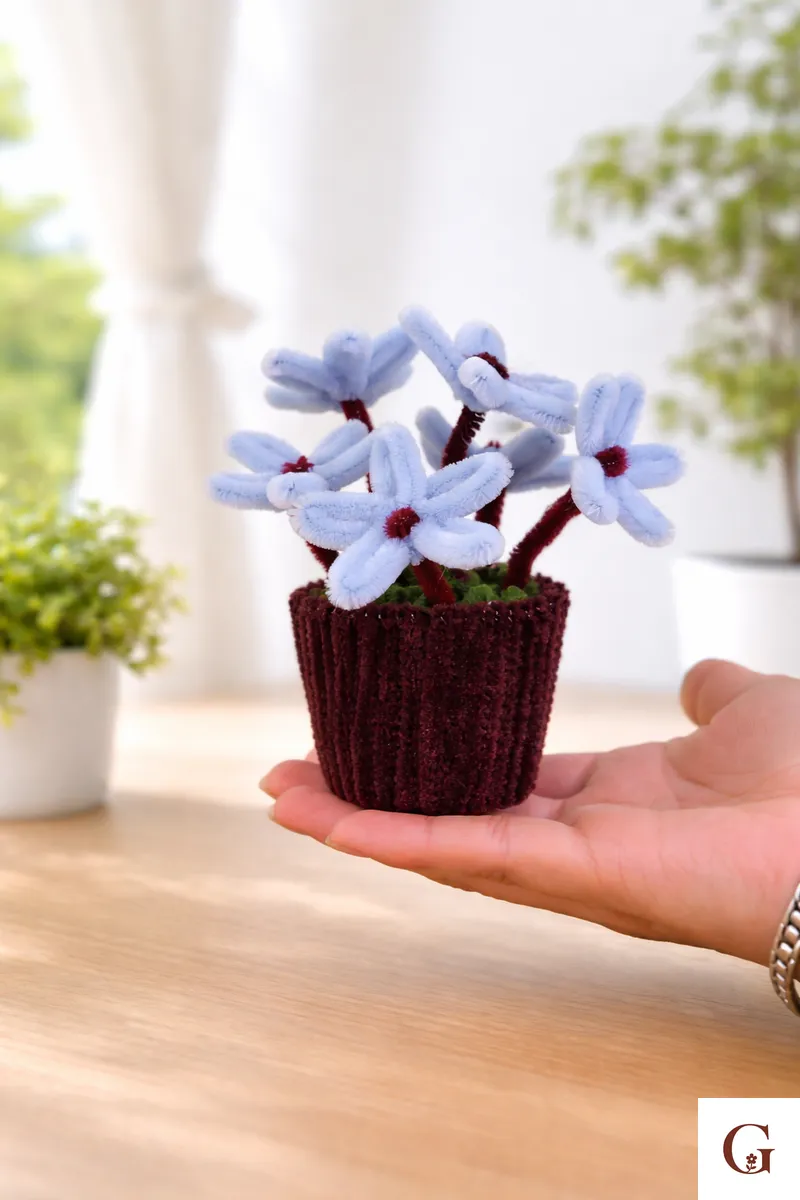Cute Mini Flower Pot | Housewarming Gift for Friends - Handmade with love by GulNest