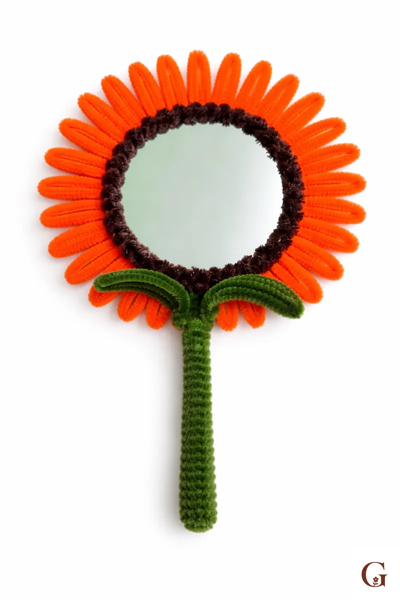 Sunflower Mirror | Decor Gift for Best Friend - Handmade with love by GulNest