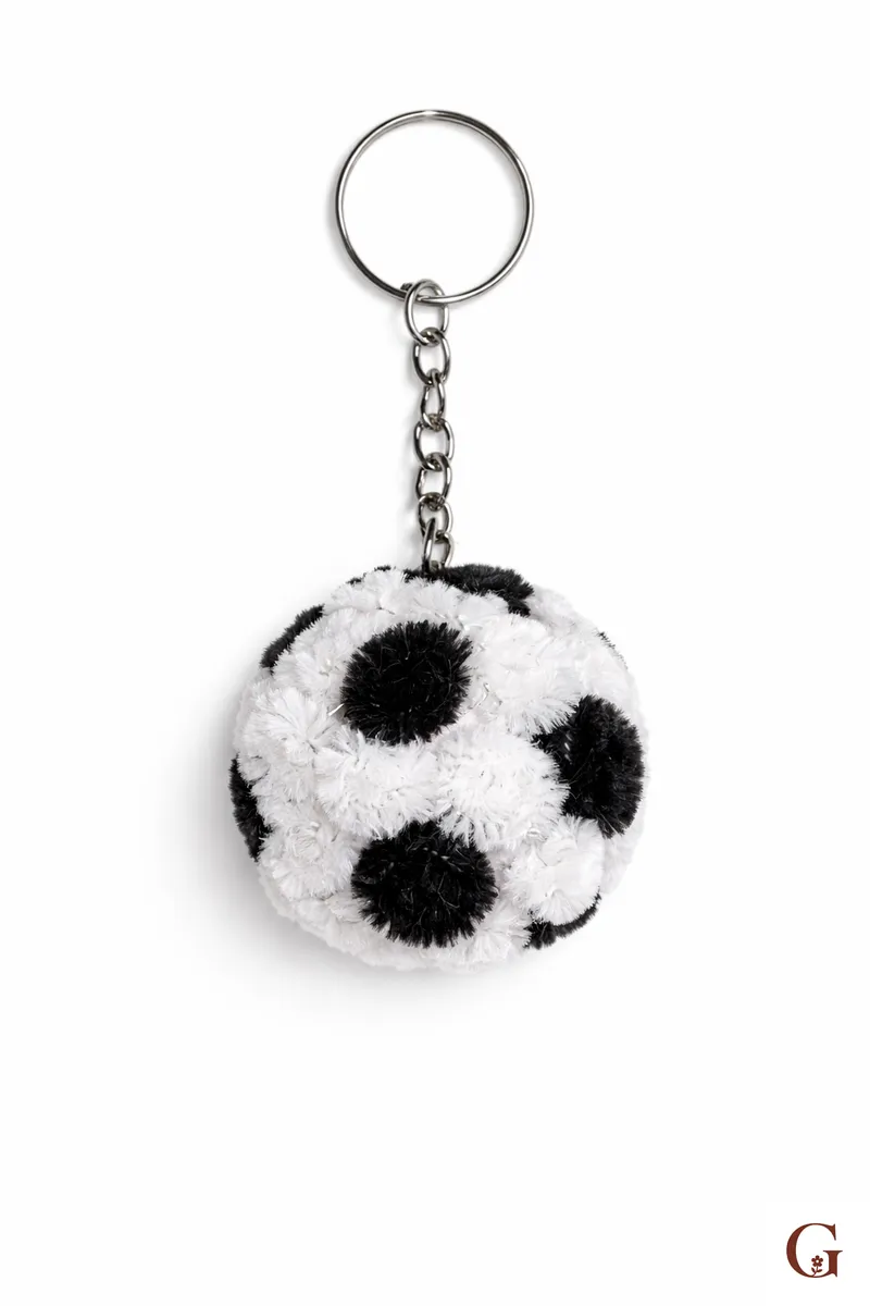 Football Keychain | Surprise Gift for Sister - Handmade with love by GulNest