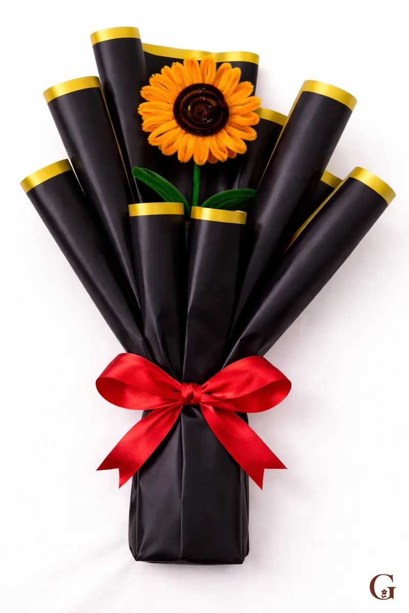 Single Sunflower Bouquet