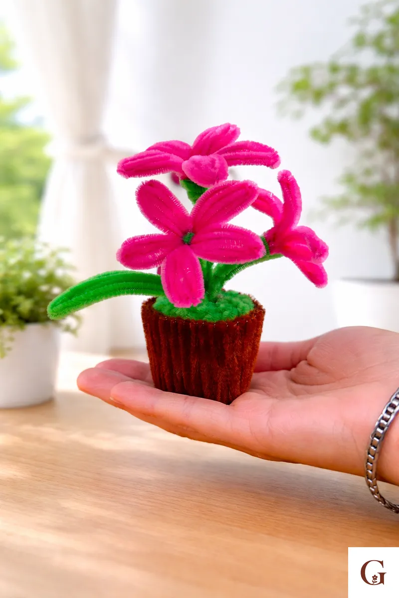 Mini Lily Pot | Small Birthday Gift for Mom - Handmade with love by GulNest